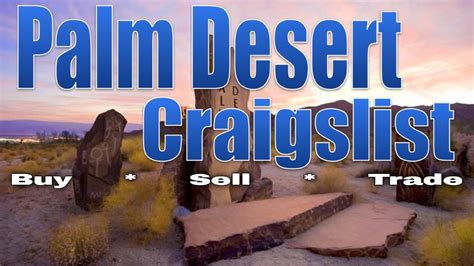 craigslist palm desert california